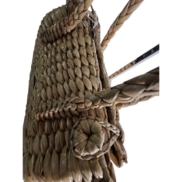 Sanjani Wicker Hand woven tote- Closet Clean Out! - Picture 2 of 5